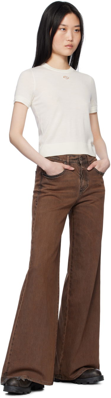 Дънки Diesel Diesel 1978 D-Akemi Flare Jeans Кафяво | A03624 09L24, 3