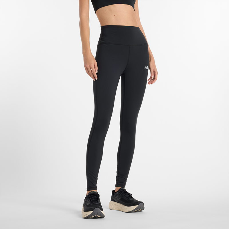Клинове New Balance High-Waisted Training Leggings Черно | NBWP51237BK, 0