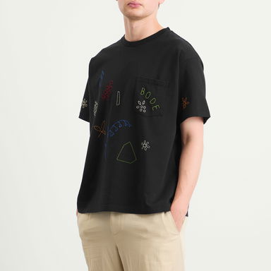 Embroidered Field Guide T-Shirt, Size Large, 2