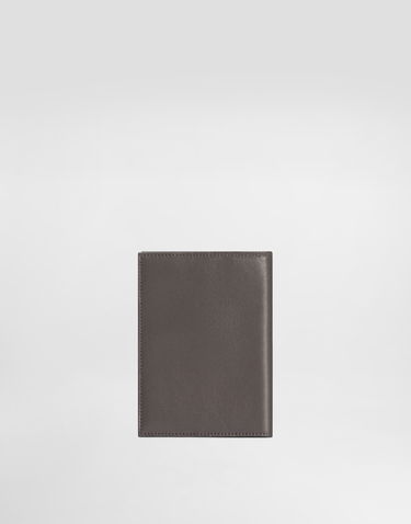 Портфейл Dolce & Gabbana Dolce & Gabbana Calfskin Passport Holder Сиво | BP2215AV95680730, 2