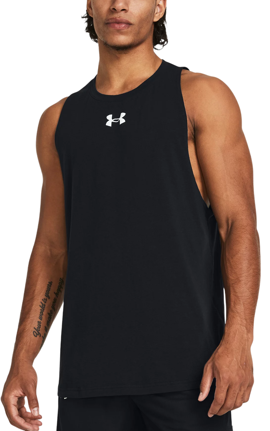 Потник Under Armour Baseline Cotton Sleeveless Top Черно | 1361901-005, 0
