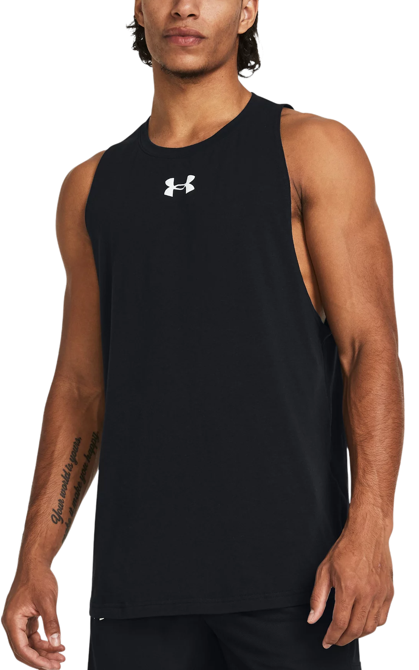 Потник Under Armour Baseline Cotton Sleeveless Top Черно | 1361901-005