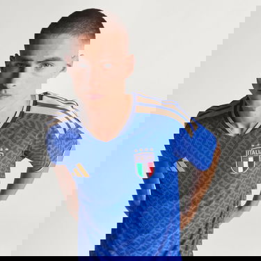 Фланелка adidas Performance Italy 26 Authentic Home Jersey Синьо | JL6934, 0