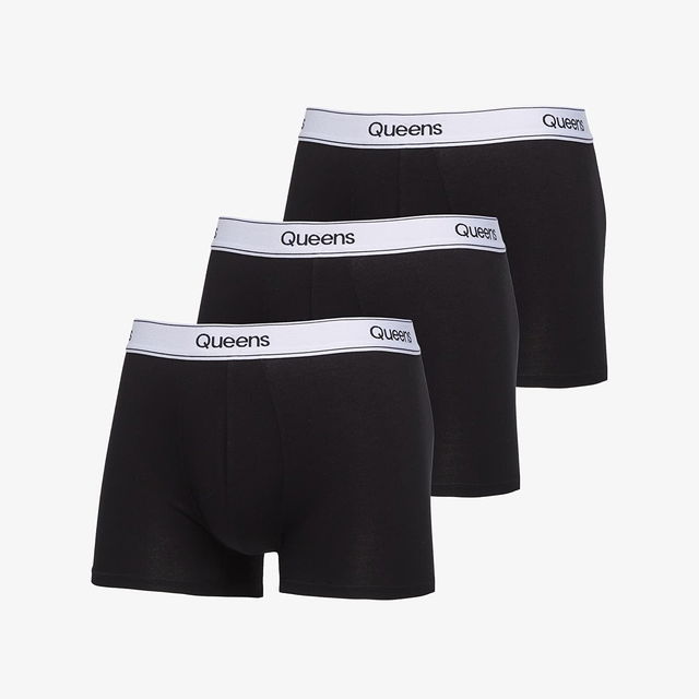 Queens 3-Pack Boxer Briefs M