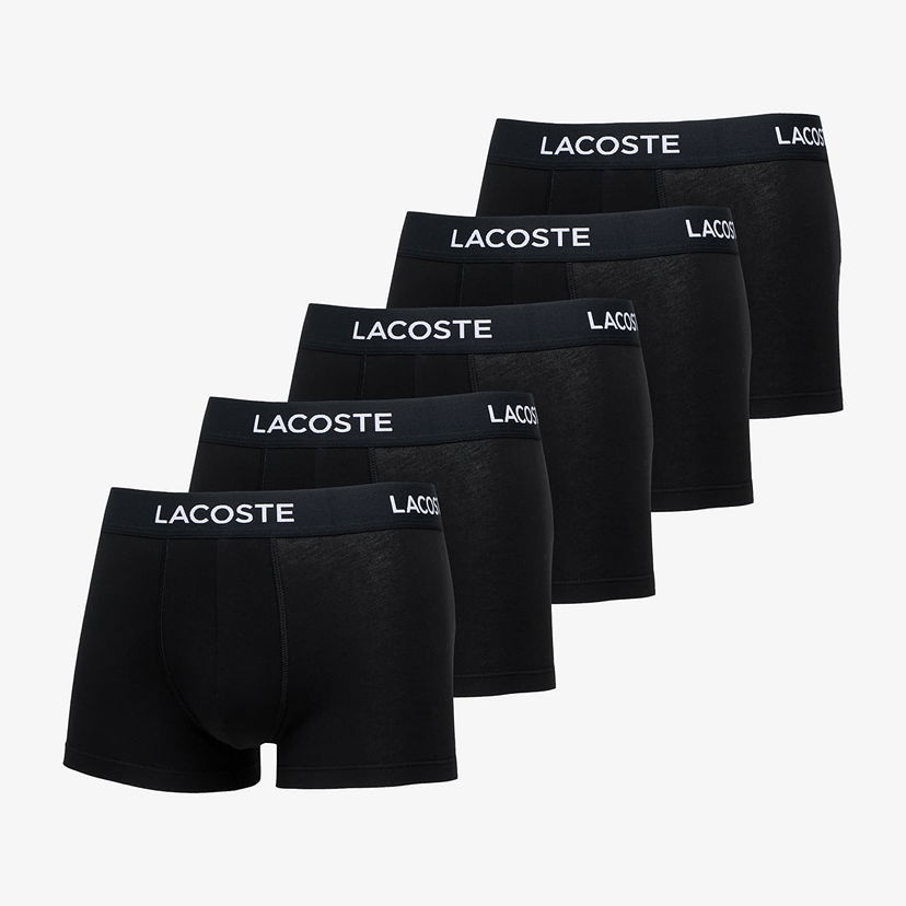 Боксерки Lacoste Boxers Trunk Black Черно | 5H5203 031