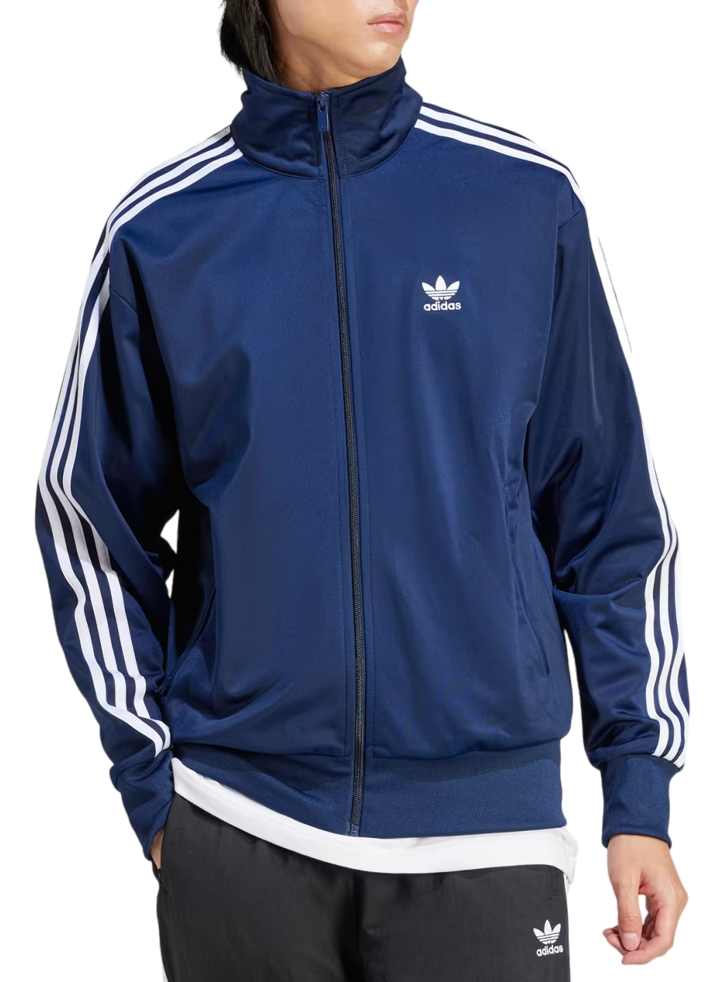 Ветровка adidas Originals Adicolor Classics Firebird Track Jacket Тъмно синьо | ir9893, 1