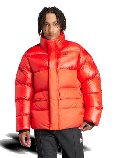 Пухо яке adidas Originals Midweight Down Puffer Jacket Червено | IR7132