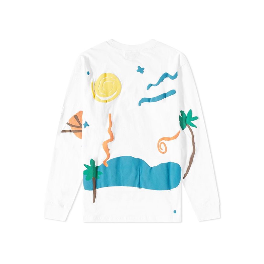 Тениска MARKET Meet Me Offline Tee Бяло | 398000330-2, 1