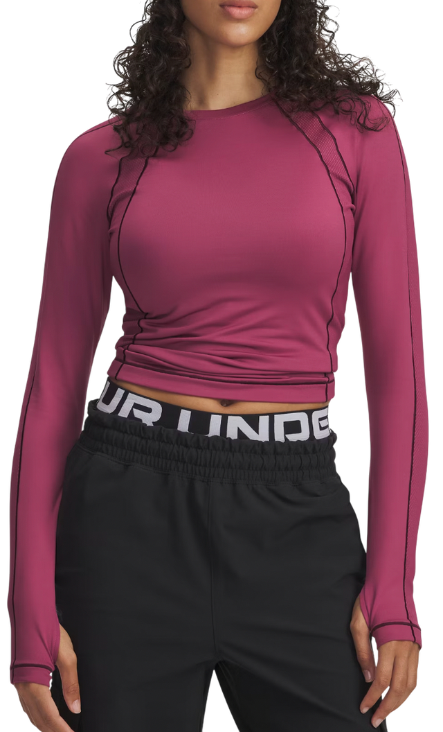 ColdGear Textured Crew Long-Sleeve Top