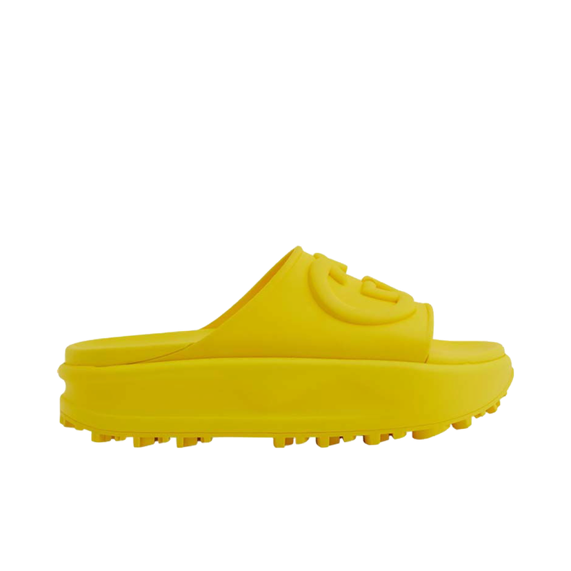 Кецове и обувки Gucci Interlocking G Slide Yellow W Жълто | 692845 JF000 7213