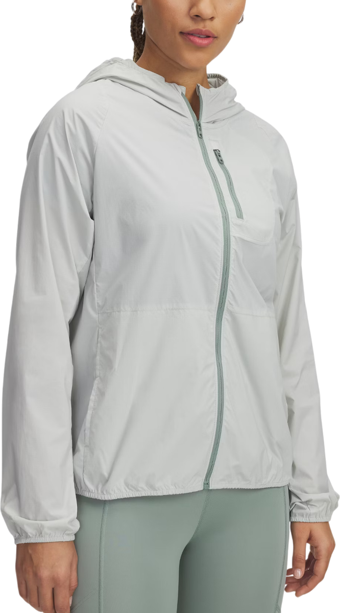 Ветровка Under Armour Under Armour Launch Lightweight Hooded Jacket Зелено | 1381881-377, 0