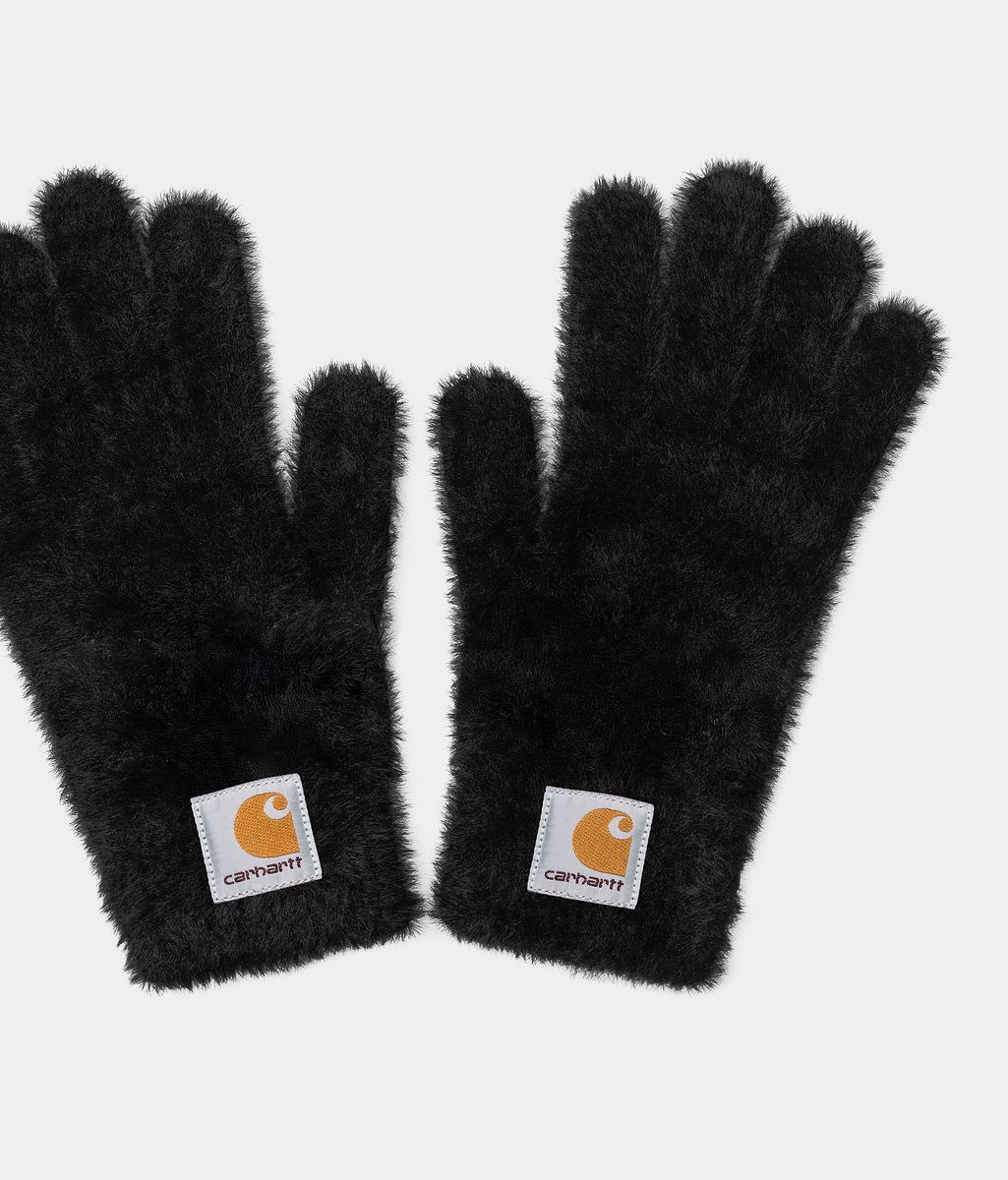 Ръкавици Carhartt WIP Chedda Faux Fur Gloves L-XL Черно | I035512_18, 1