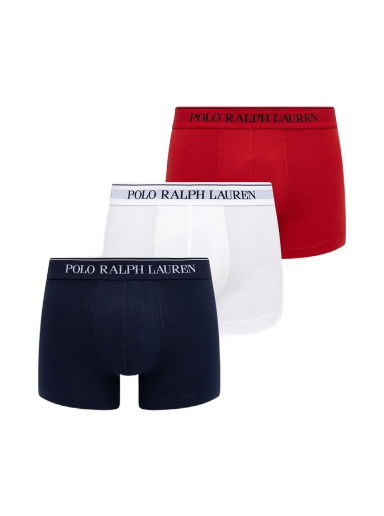 Боксерки Polo by Ralph Lauren Cotton Trunk - 3 Pack Многоцветен | 714835885008