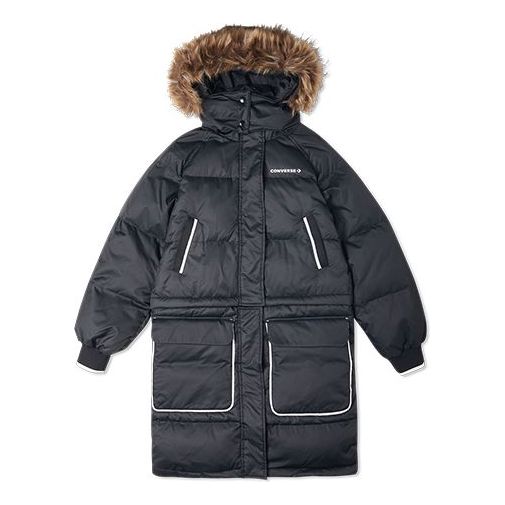 Парка Converse Convertible Long Down Jacket Черно | 10020023-A02