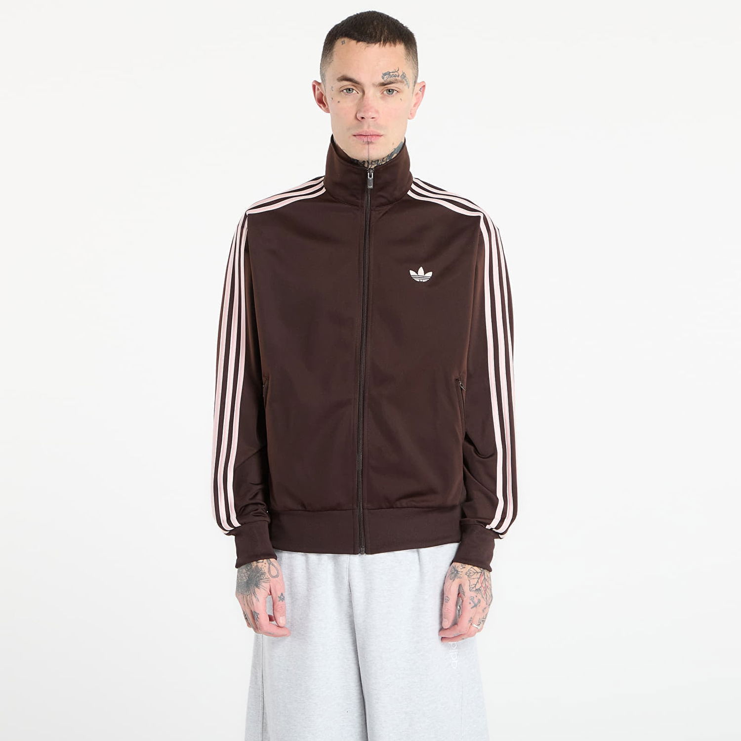 Суитчър adidas Originals Firebird Track Top XXL Кафяво | KD8309, 0