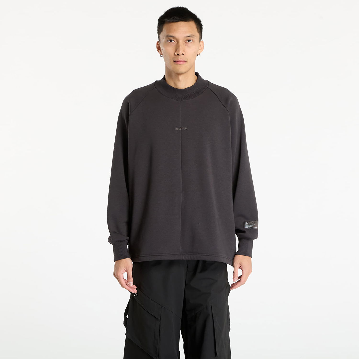 Суитчър OAKLEY Oakley Slick Fleece Crew Sweatshirt Черно | FOA408127-01N, 0
