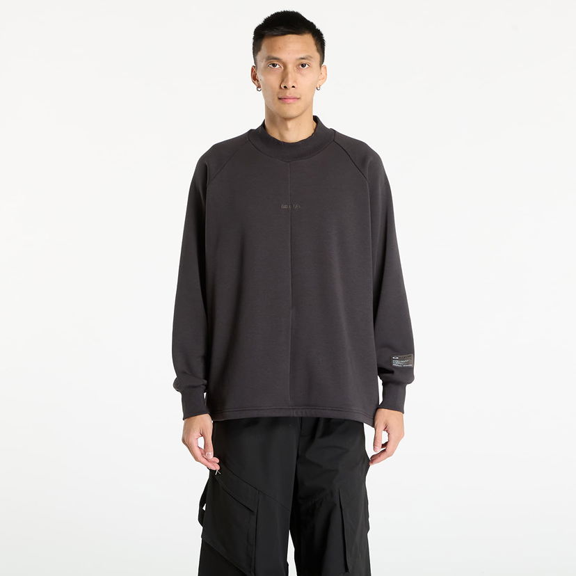 Суитчър OAKLEY Oakley Slick Fleece Crew Sweatshirt Черно | FOA408127-01N