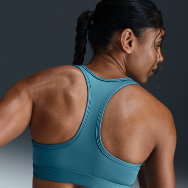 Сутиен Nike Nike Swoosh Medium-Support Padded Sports Bra Тюркоазено | DX6821-006, 1