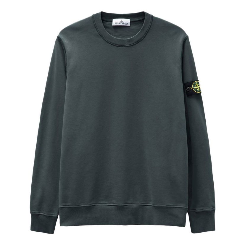Пуловер Stone Island Crewneck Sweatshirt Зелено | 791563051-V0062