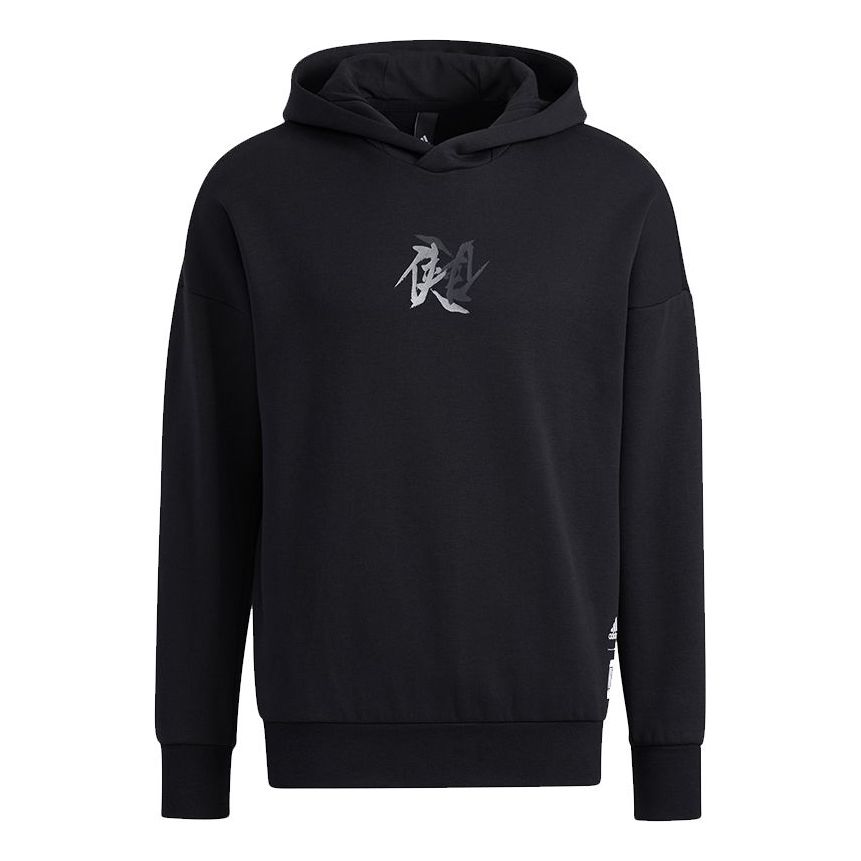 Суитчър adidas Originals Martial Arts Series Graphic Hoodie Черно | HE5115, 0