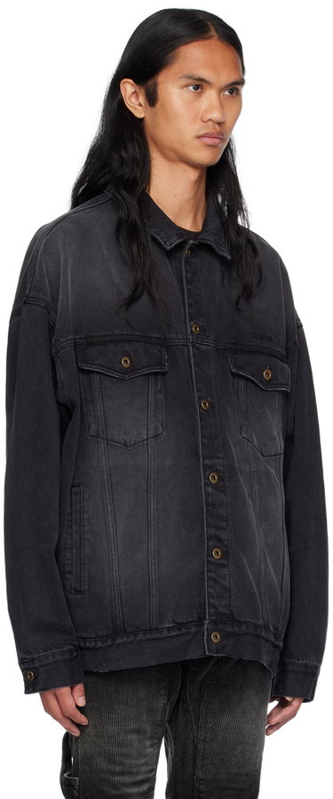 Яке We11done Oversized Denim Jacket Черно | WD-DJ2-24-353-U-BK, 1