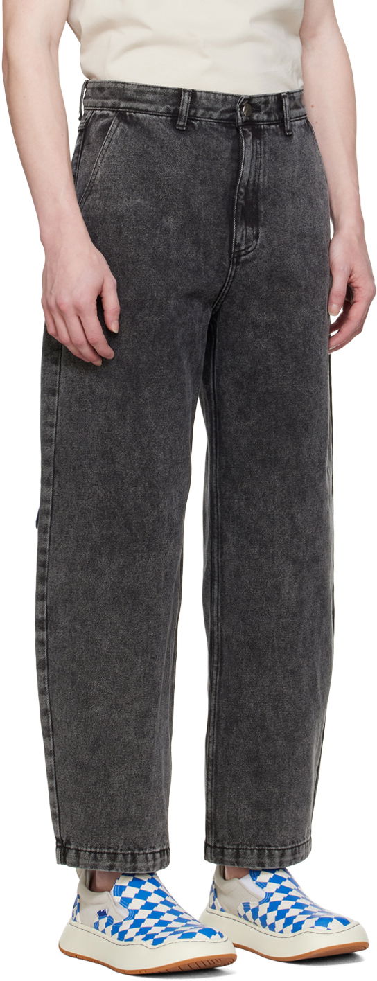 Faded Denim Jeans, 4