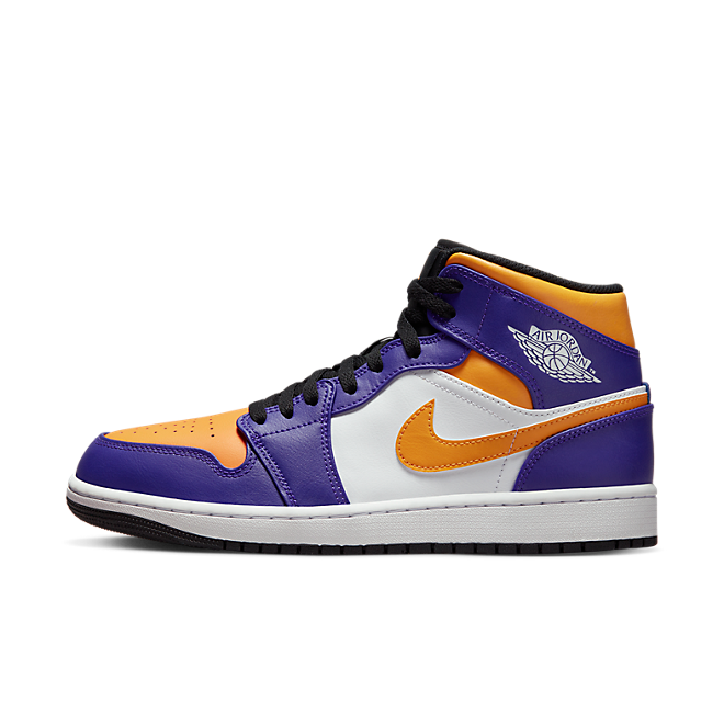 Кецове и обувки Jordan Air 1 Mid "Lakers" Лилаво | DQ8426-517, 0
