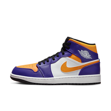 Кецове и обувки Jordan Air 1 Mid "Lakers" Лилаво | DQ8426-517, 0
