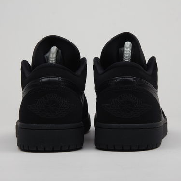 Кецове и обувки Jordan Air Jordan 1 Retro Low "Triple Black" Черно | 553558-025, 3