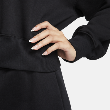 Суитчър Nike Sportswear Phoenix Fleece Sweatshirt Черно | FN3651-010, 4