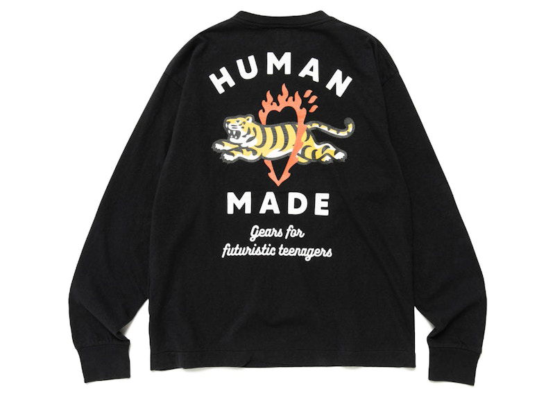 Тениска Human Made Graphic L/S T-Shirt Черно | HM25CS029, 0