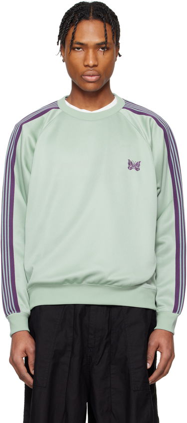 Суитчър Needles Needles Track Crew Neck Sweatshirt Зелено | QV306, 0