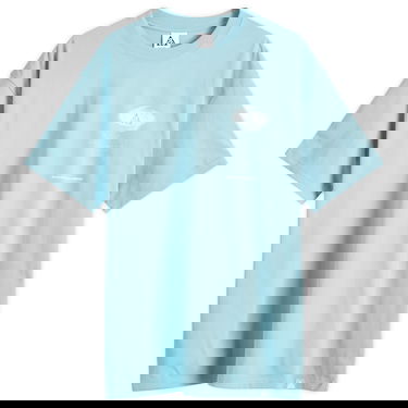 Тениска Nike ACG OC Galaxy T-Shirt in Denim Turqoise, Size Large | END. Clothing Синьо | FZ5275-464, 0