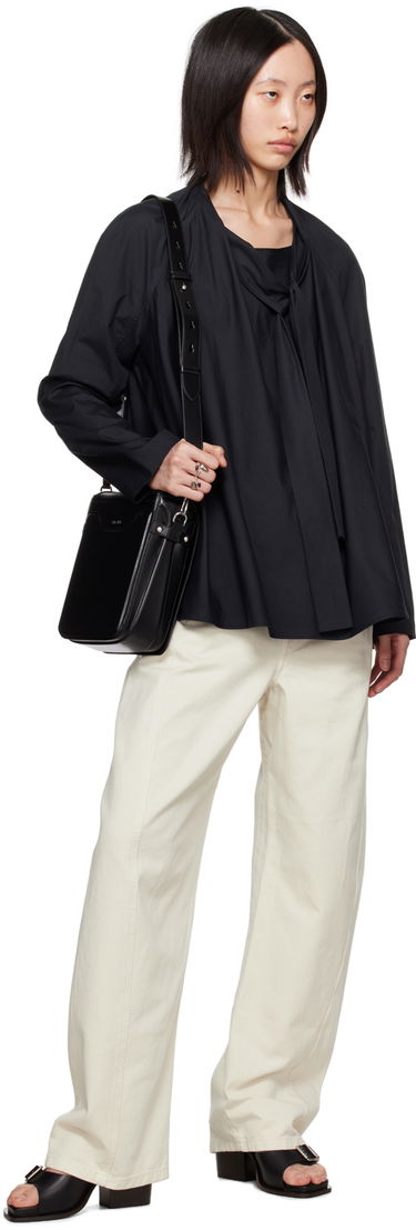 Чанта през рамо LEMAIRE Ransel Classic Bag Черно | BG0057 LL0016, 3