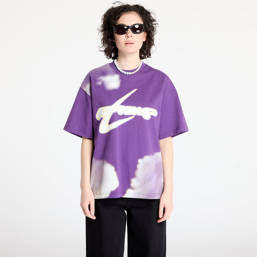 Тениска Footshop Walking Art By FTSHP T-Shirt Purple Clouds Лилаво | FTSHP_400