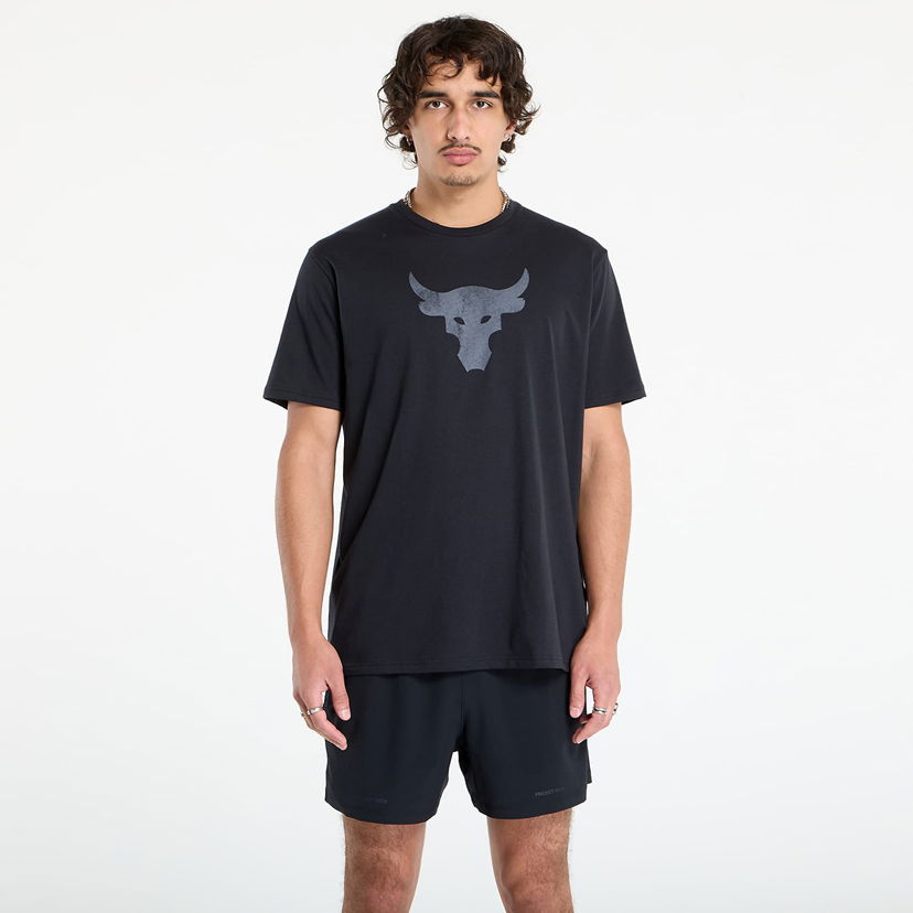 Тениска Under Armour Project Rock Brahma Bull Short Sleeve Tee Черно | 1383191-005