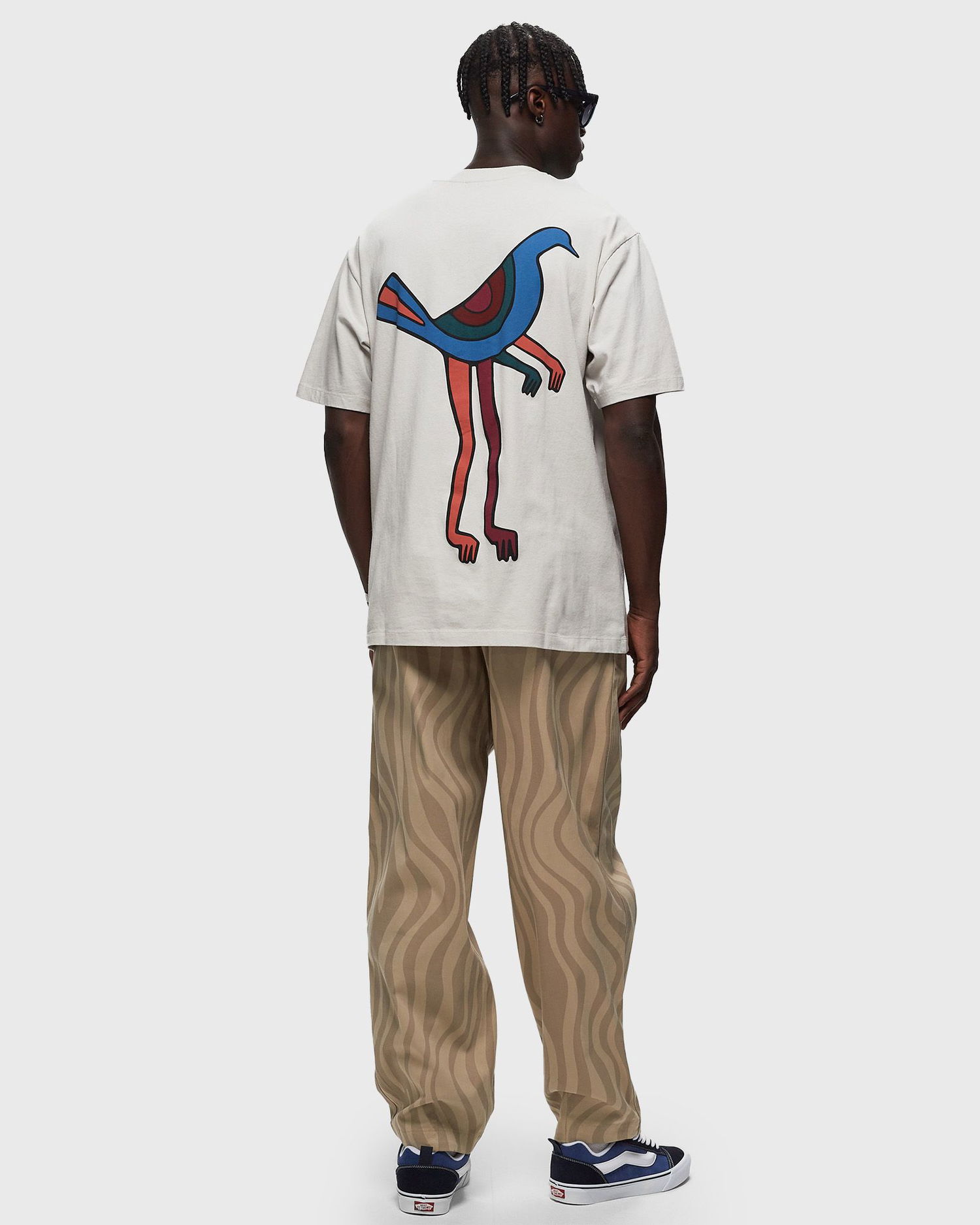 Тениска By Parra Pigeon legs t-shirt Сиво | 51110, 1