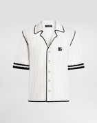 Dolce & Gabbana Crochet Knitted Shirt