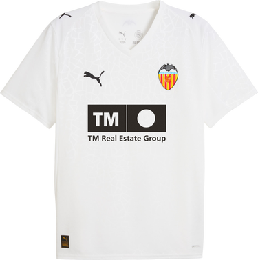 Фланелка Puma FC Valencia Home Replica Jersey 2025/26 by Puma Бяло | 948957-01, 0