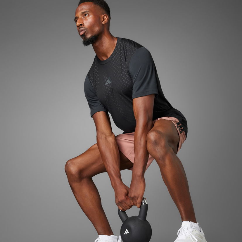 Тениска adidas Performance Power 3-Stripes T-Shirt Черно | JI8215