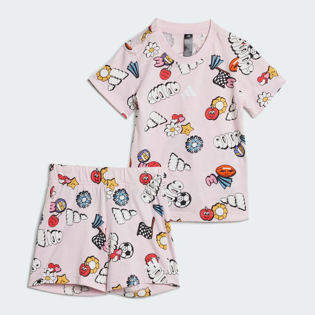 Kids' Seasonal Essentials Fun Allover Print Set