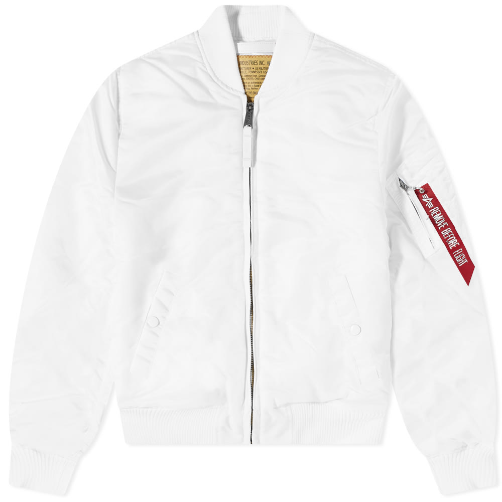 Яке бомбър Alpha Industries MA-1 VF 59 Flight Jacket Бяло | 191118-09, 0
