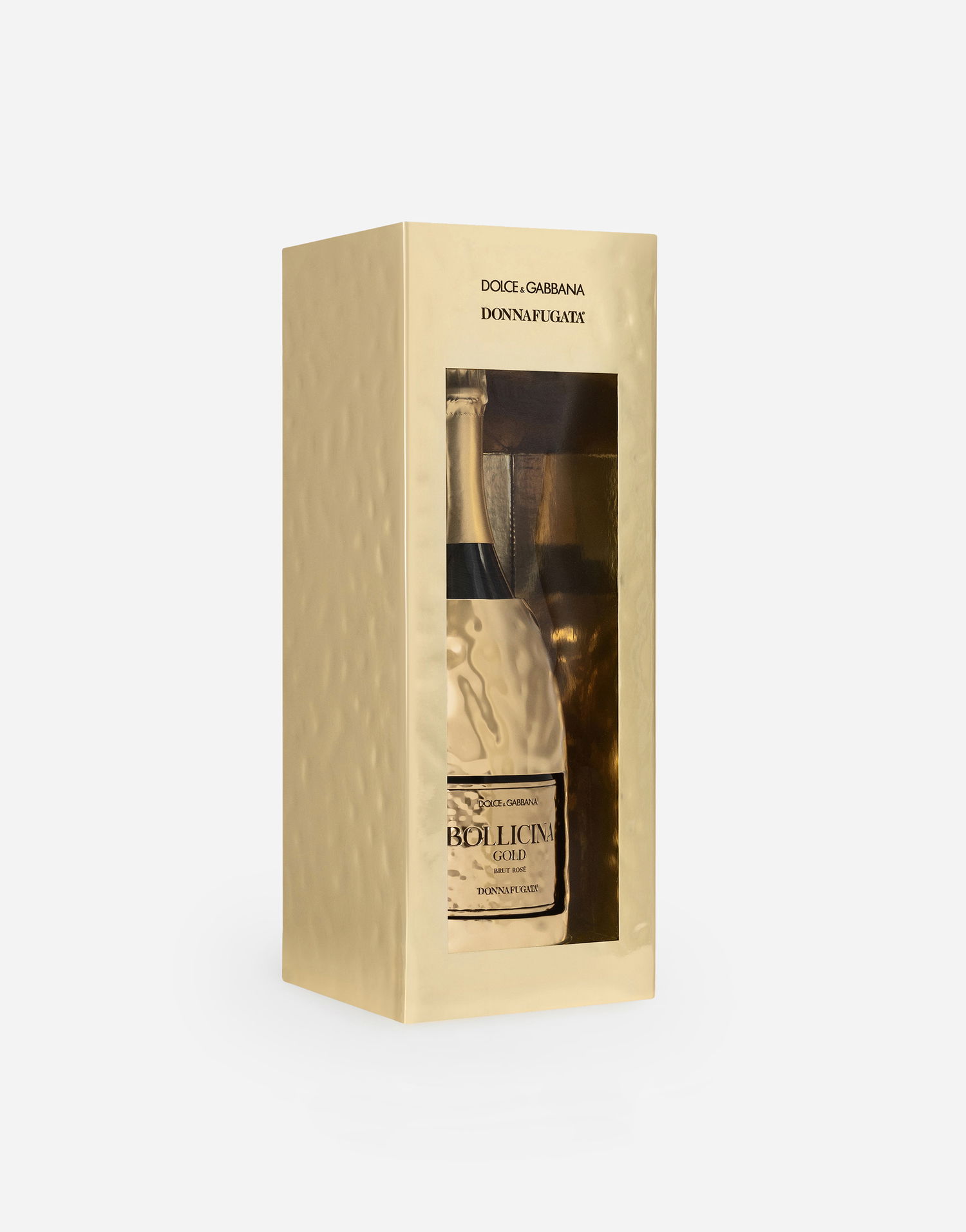 Домашен декор Dolce & Gabbana Dolce & Gabbana Bollicina Gold Brut Rosé Sparkling Wine Set with Bottle Cover Металик | PW0503RES75A0327, 1