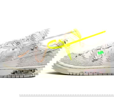 Кецове и обувки Nike Off-White x Dunk Low Lot 12 Сиво | DJ0950-100, 0
