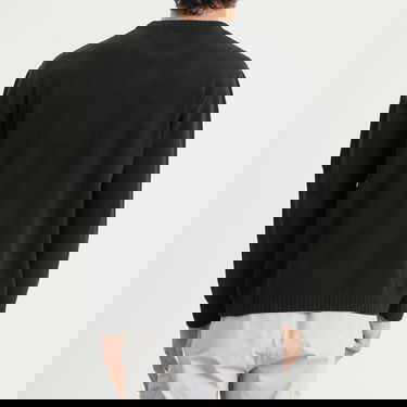Пуловер C.P. Company Chenille Ribbed Knit Jumper Черно | 19CMKN017A-005558G-999, 3