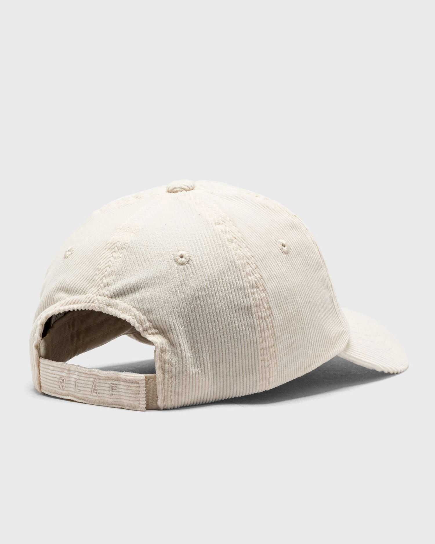 Шапка с козирка ØLÅF Corduroy Cap Бежово | A200802-OFF-WHITE, 1