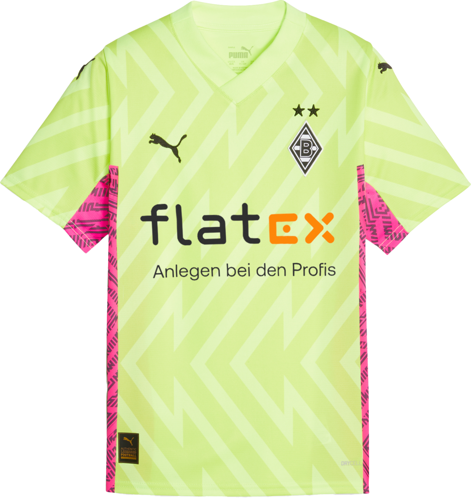 Фланелка Puma BMG GK Jersey Replica SS with Sponsor 2023/24 Жълто | 931869-005, 0