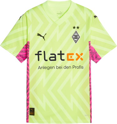 Фланелка Puma BMG GK Jersey Replica SS with Sponsor 2023/24 Жълто | 931869-005, 0