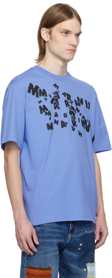 Тениска Marni Marni 'Marni' Caos Logo T-Shirt Черно | HUMU0287P0 USCX49, 4