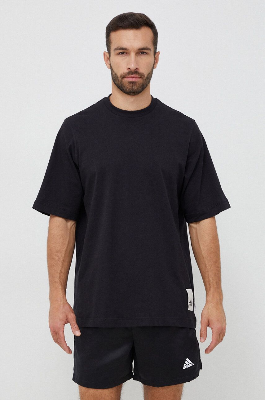 Тениска adidas Performance Lounge T-Shirt Черно | IC4104, 0
